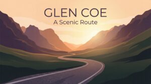 Route panoramique de Glencoe dans les Highlands lors d’un road trip en Écosse
